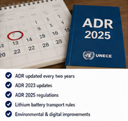 Actualizări ale reglementărilor ADR și revizuiri ale legislației privind transportul mărfurilor periculoase în Europa