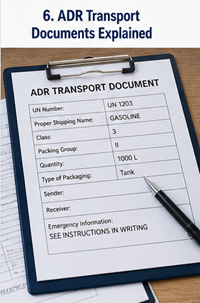 Acte ADR și documente de expediere pentru mărfuri periculoase în logistica europeană