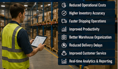 Depozit logistic eficient care evidențiază beneficiile sistemelor de management al depozitului