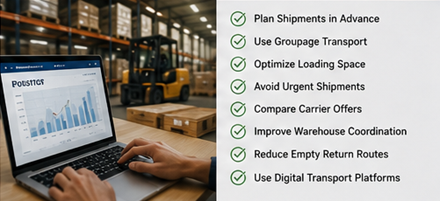 Planificare logistică de business și optimizarea costurilor de transport în Europa