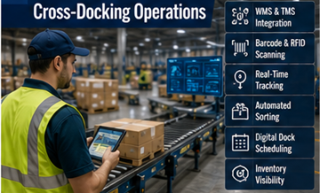 Sisteme tehnologice de depozit utilizate în operațiunile logistice de cross-docking