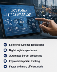 Sisteme vamale digitale și platforme logistice electronice în transportul internațional