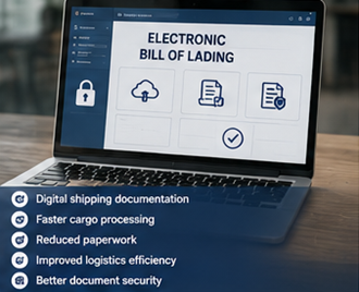 Sistem digital de Electronic Bill of Lading în logistică modernă și shipping
