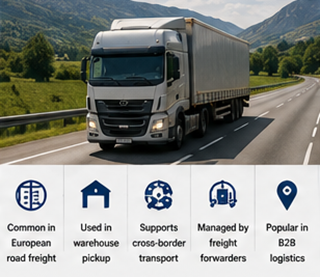 Transport rutier de marfă în Europa și operațiuni de ridicare din depozit în acorduri logistice EXW