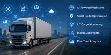 Tehnologii logistice ale viitorului cu urmărire a expedierilor bazată pe AI, sisteme inteligente de transport și vizibilitate automatizată a livrărilor