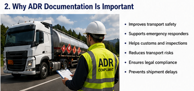 Importanța actelor ADR de transport și conformitatea pentru mărfuri periculoase în Europa