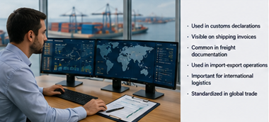 Specialist vamal și logistic care gestionează documente de transport internațional și operațiuni comerciale