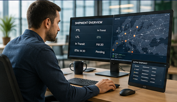 Dispecer de transport folosind software logistic cu abrevieri din transportul rutier și urmărirea expedierilor