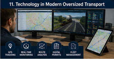 Planificare digitală pentru logistică heavy haul și sisteme GPS de urmărire a convoaielor