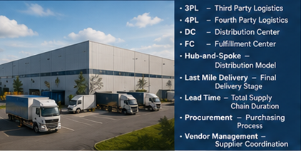 Operațiuni de logistică third party cu depozitare, transport și coordonarea lanțului de aprovizionare
